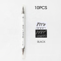 Andstal Metallic Black Colors Marker 12PCS/BOX Paint Markers Marker Pen For School Supplies